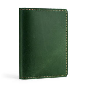 Funda de Pasaporte de Cuero Crazy Horse Vintage de Fábrica, Porta Tarjetas Simple, Porta Pasaporte - Product Image 5