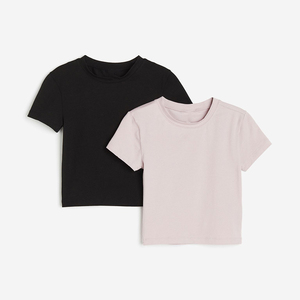 Factory Made Direct Sales Comfortable Custom Designs New Fashions Best Manufacturing Quick Dry Breathable Fleece Women T-shirts - Product Image 1