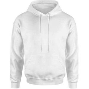 Unisex Heavy Oversized Pullover Hoodie Fleece Embroidered Design Drop Shoulder No <b>Strings</b> Digital Printing Breathable 300g - Product Image 2