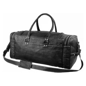 Bolsa de Viaje de Cuero Genuino para Hombre, Ecológica, Gran Capacidad (50-70L), Logotipo y Color Personalizables, para Gimnasio/Fines de Semana - Product Image 4