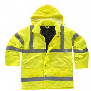 Mens Reflective Protective Outerwear Work Jacket Comfortable <b>Utility</b> Clothing For Professional Operational Duties - Product Image 5