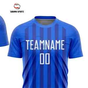 Conjuntos de Camisetas de Fútbol Personalizadas de Alta Calidad, Nuevo Diseño, Fabricación de Uniformes de Fútbol por Sublimación - Product Image 2