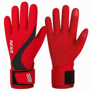 Gants de sport d'hiver personnalisés EKIN, écran tactile, antidérapants, thermiques, pour la course à pied, le cyclisme, la gym, la remise en forme et l'entraînement - Product Image 1