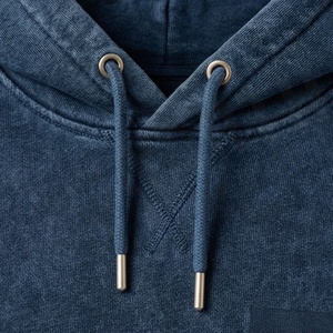 Conjunto de Sudadera con Capucha y Pantalones Deportivos de Algodón Grueso de 500GSM, Estilo Vintage, para Hombre, con Hombros Caídos y Lavado Ácido - Product Image 4