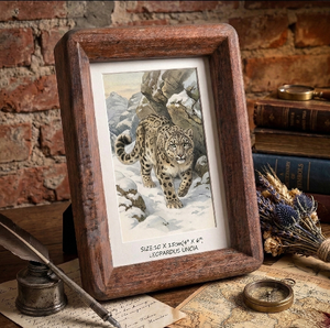 4x6 Picture <b>Frame</b> Rustic Wooden Picture <b>Frame</b> <b>with</b> Real Tempered Glass Gift Box Barn Wood <b>Frame</b> <b>with</b> Rounded Corner Tabletop - Product Image 5