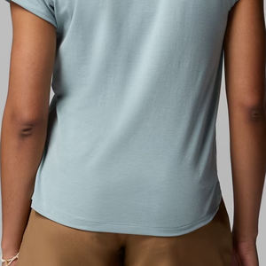 T-shirt streetwear uni tendance, style décontracté avec col en V, design décontracté pour le streetwear, haute qualité - Product Image 6