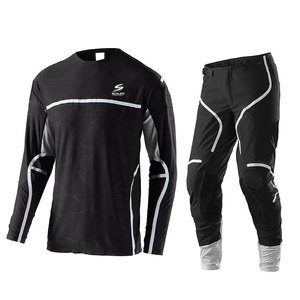 Combinaison de motocross durable, légère, personnalisable, fiable, coupe-vent, grande taille, avec rembourrage intégré et système de ventilation pour les professionnels - Product Image 1