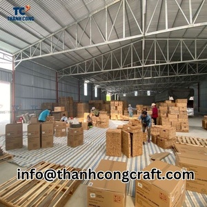 ผักตบชวา pouf ที่มีน้ำสไตล์ชนบท - Product Image 6