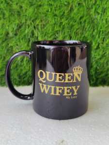 Mug à café en céramique noire, tasse à thé en céramique imprimée, mug en céramique personnalisé, tasse à café avec impression noire, mug en céramique pour le thé - Product Image 3