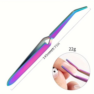 Pousse-ongles réutilisable à pointe fine courbée pour la mise en forme des ongles, la coupe des bords et une finition de manucure impeccable - Product Image 3