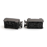 Adaptateur de connecteur femelle 12 broches Jinhang12p-EC en nylon et cuivre pour boîte de vitesses Audi à double embrayage, IP67, 12V