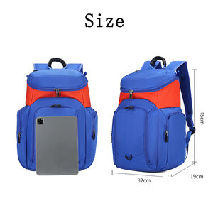 Mochila Deportiva de Lujo para Equipos, Porta Balones, Bolsa de Entrenamiento de Béisbol/Fútbol, 20-35L, Poliéster/Nailon, Resistente para Jugadores - Product Image 3