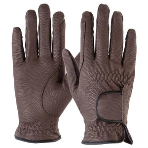 Gants d'équitation personnalisables avec logo, imperméables, thermiques/isolés, antidérapants, fermeture à boucle, unisexe, en cuir, équipement de sécurité pour - Product Image 1