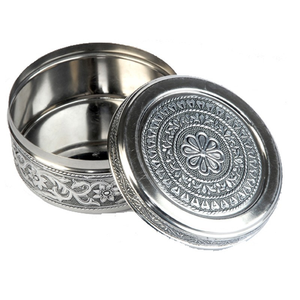 Casserole en acier inoxydable ronde avec couvercle en verre intégré, finition polie, casserole en acier inoxydable durable - Product Image 5