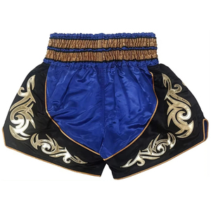 Shorts d'entraînement de boxe, vêtements de combat, Muay Thai, gym, classiques, sublimés, polyester léger, extensible, respirant, unisexe, 220g - Product Image 4