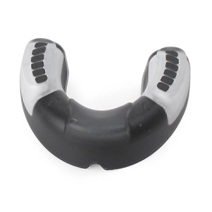 Protector bucal de silicona para dientes, protector para entrenamiento de boxeo, color negro - Product Image 3