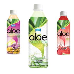 Tan Do Aloe Vera 500ml Bouteille PET Faible en gras 100% Pur Arôme Ananas Fruit de la Passion Mangue Eau de Coco Aloe Vera 10 Brix Shake - Product Image 5