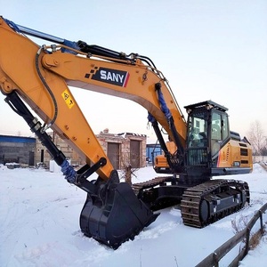 Excavadora SANY SY375H de 37.5 toneladas en excelentes condiciones, usada, con pocas horas de uso, sistema hidráulico de orugas resistente, diseñada para una construcción duradera. - Product Image 1