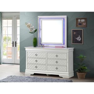 Cómoda Verona G6700 D en color plata champán - Product Image 4
