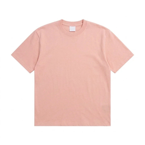T-shirt unisexe en coton uni, coupe classique, col rond, manches courtes, couleur unie, jersey décontracté, tricoté, écologique, respirant - Product Image 3