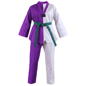 Uniforme de Taekwondo Elástico, Cómodo, Duradero, para Entrenamiento Diario y Sparring, 100% Algodón, Ligero y Transpirable - Product Image 1