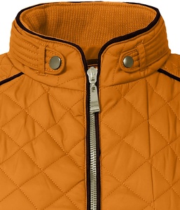 Chaleco Acolchado de Punto con Capucha para Mujer al por Mayor, Cierre de Cremallera, Impermeable, Transpirable, Exterior de Poliéster/Nylon, Personalizable - Product Image 6