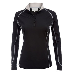 2026 Equestrian Show Shirt Womens Custom Logo Long Sleeve <b>Horse</b> <b>Riding</b> Base Layer <b>Top</b> Breathable Stretch Wholesale OEM - Product Image 3