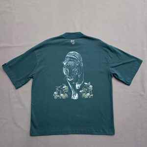 T-shirts pour hommes grandes tailles OEM, polos pour garçons, t-shirts de golf, logo personnalisé, t-shirt vintage 100% coton - Product Image 2