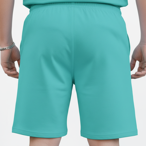 Unisex Summer Tracksuit 100% Cotton Knitted Breathable <b>Lightweight</b> <b>Jogger</b> Set Casual Solid Color Streetwear Sportswear 2027 - Product Image 4