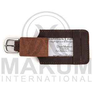 Etiqueta de Equipaje de Cuero Hecha a Mano, Personalizada, de Lujo y a la Moda, al por Mayor - Product Image 2