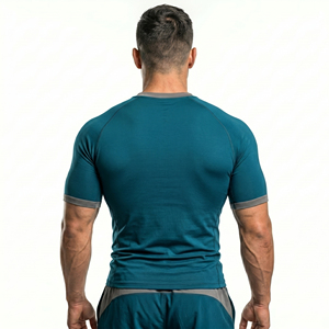 Sublimation <b>Athletic</b> Rash Guard Custom Logo Men's MMA Rash Guard Breathable Quick Dry Lightweight Wrestling Shirt Winter - Product Image 2