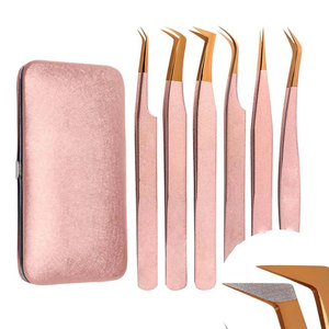 Pince à épiler à pointe en fibre antistatique, outil de précision pour les travaux de réparation électronique, pince à épiler professionnelle à pointe en fibre - Product Image 1