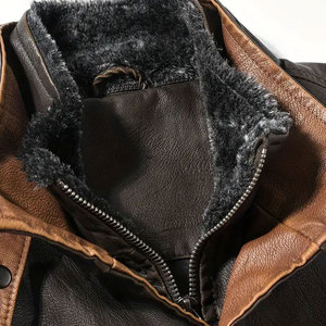 Chaleco de cuero duradero para montar con acabado suave, costuras resistentes y diseño ajustable para uso diario. - Product Image 4