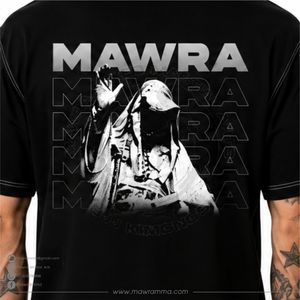 Mens Y2K Dark <b>Aesthetic</b> Graphic T Shirt High Quality Screen Print Hooded Figure Drop Shoulder Heavyweight Streetwear Tee Shirt - Product Image 4