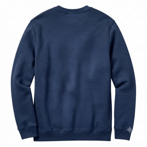 Sweat-shirt à capuche personnalisé bleu marine respirant pour homme, en molleton épais 100 % coton 400g, manches longues, uni, formel, OEM, idéal pour l'automne - Product Image 2