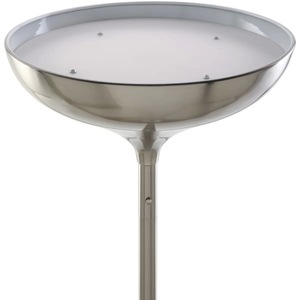 Lámpara de Pie Industrial de Metal Negro con Pantalla de Jaula Vintage para Interiores Estilo Loft - Product Image 4