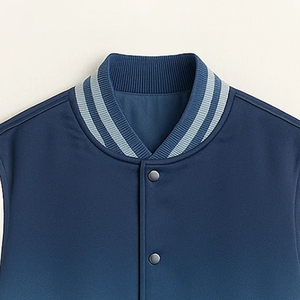 Vestes universitaires pour hommes à dégradé de couleurs, personnalisez votre style, manches longues, boutonnées, style universitaire - Product Image 3