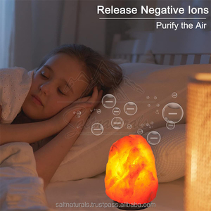 Relaxing Home Lighting Himalayan Salt Lamp Warm Glow Himalayan Salt Lamp Decorative Himalayan Salt Lamp Piece - Product Image 2