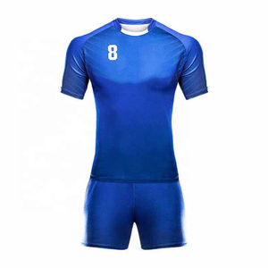 ชุดยูนิฟอร์มรักบี้ฟุตบอลผู้ชาย โพลีเอสเตอร์พิมพ์ลายแบบ Sublimation เต็มตัว ระบายอากาศได้ดี ดีไซน์ปรับแต่งได้ - Product Image 6