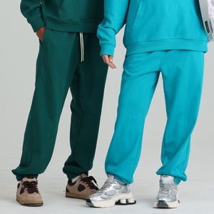 กางเกงลำลองขายาวผู้ชายทรงหลวมสีพื้นผ้าฟลีซสำหรับฤดูหนาวใส่กลางแจ้งเพื่อให้ความอบอุ่น - Product Image 3