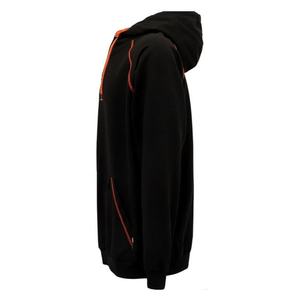 Sweat-shirts pour hommes de haute qualité, très vendus, personnalisés, sans cordon, à fermeture éclair, écologiques, en polyester/coton, 340g, coupe ample, style boxy - Product Image 3