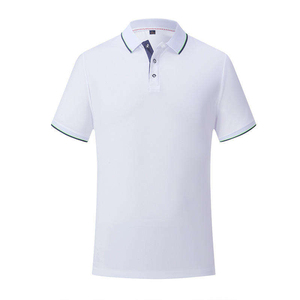Men's <b>Blue</b> Short Sleeve <b>Polo</b> <b>Shirt</b> Knitted Solid Color Casual Style Regular Fit Button Front Design - Product Image 3