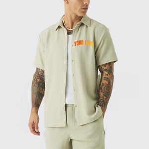 Ensemble short et t-shirt pour homme, été, haute qualité, respirant, 100% coton, style streetwear, décontracté et professionnel. - Product Image 5