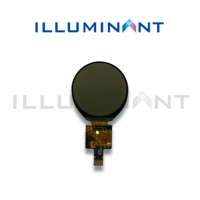 Modul Layar TFT IPS Transflektif 1,45 inci COG FPC Resolusi 412x412 SPD2010 2 LED Putih Kecerahan 200cd/m Merek BOE untuk Perangkat Pintar