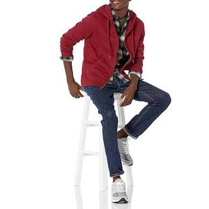 เสื้อฮู้ดซิปเต็มตัว สตรีทแวร์ สกรีนโลโก้ได้ ผ้าฟลีซเนื้อหนัก 100% ผ้าฝ้าย สำหรับผู้ชาย ขายส่ง สไตล์ใหม่ - Product Image 5