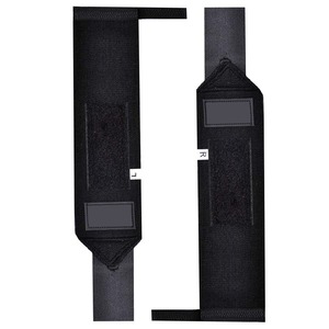 Attelle de soutien du poignet avec fermeture à boucle pour la musculation, l'entraînement en force, unisexe, noir, polyester - Product Image 5