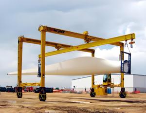 Grue portique sur pneus super lourde de 400 tonnes, grue mobile de levage de blocs pour mégaprojets, grue Goliath à moteur diesel - Product Image 1