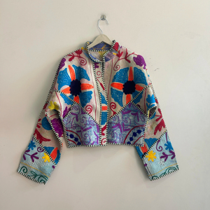 Wholesale Lot Of <b>Kantha</b> Handmade Reversible Vintage <b>Kantha</b> <b>Jacket</b> For Women - Product Image 1