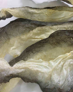 PIEL DE SALMÓN SECADA DE ALTA CALIDAD / PROCESADA LIMPIAMENTE, CON BAJO ODOR Y LISTA PARA FREÍR - Product Image 4