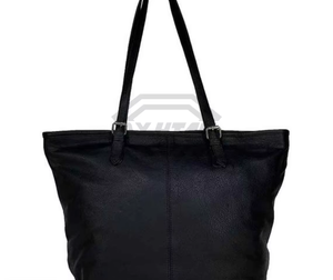 <b>Laptop</b> Friendly Hair On Hide Leather Tote <b>Bag</b> Genuine Leather Vintage <b>Large</b> Capacity Shoulder <b>Bag</b> - Product Image 5